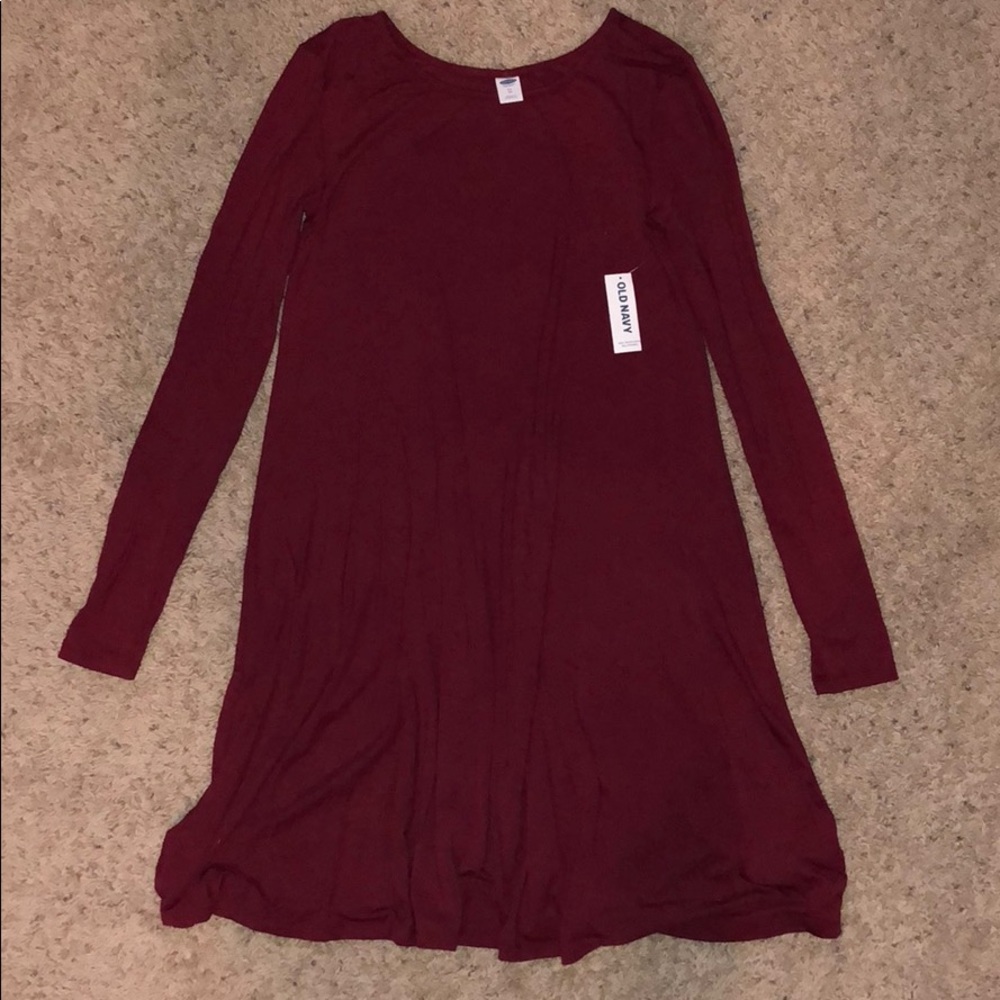 Maroon Old Navy Dress